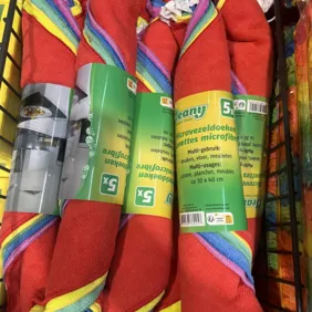 Mikropluošto šluostės 5vnt 30x40