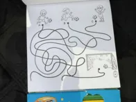 Spalvinimo ir užduočių knygelė, 60 puslapių