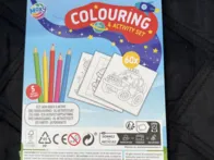 Spalvinimo ir užduočių knygelė, 60 puslapių