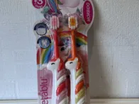 Dantų šepetėliai su vienaragiais 2vnt