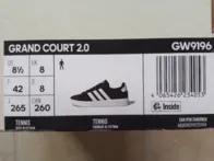 Adidas Court 2.0 bateliai 42