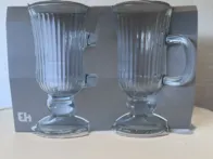 2 puodelių rinkinys - storo stiklo - puikiai atrod