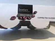 2 puodelių rinkinys - storo stiklo - puikiai atrod