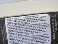 Nosies ir ausų plaukelių šalinimui