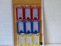 Raktų pakabukai 9vnt