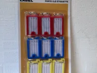 Raktų pakabukai 9vnt