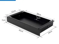 Flexispot stalčiai kompiuterio stalui 3vnt