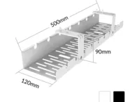 Kompiuterio laidų laikikliai urmu 8vnt