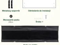 Kompiuterio laidų laikikliai urmu 8vnt