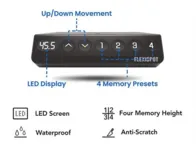 Flexispot reguliuojamo stalo mechanizmas