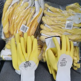 Pirštinės geltonos 24poros