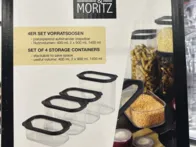 Birių produktų laikymo dėžutės 4vnt