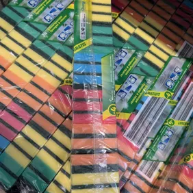 28 valymo kempinių rinkinys