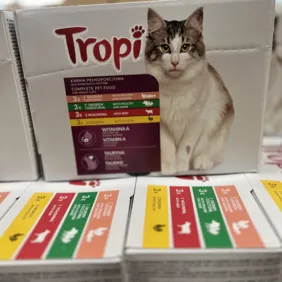 Šlapias maistas katėms, 12 pakelių