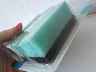 Batų valymo putos su kempine