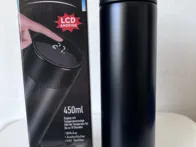 Termosas su temperatūros matuokliu