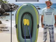 Valtis pripučiama 180cm