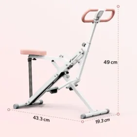 Pritūpimų ir irklavimo treniruoklis