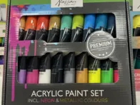 Akriliniai dažai 18x36ml