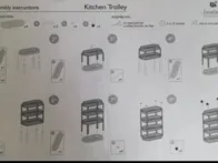 4 pakopų lentyna su ratukais - yra ir juoda spalva