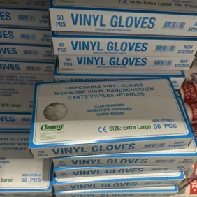 Vienkartinės pirštinės XL 