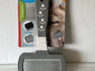 Gyvūnų plaukų šukavimo šepetys - šukos 2in1