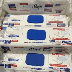 Sleepy grindų valymo servetėlės 