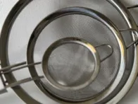 Metalinių sietelių rinkinys 3vnt