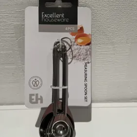 Metaliniai matavimo šaukšteliai 4vnt