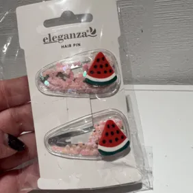 Plaukų segtukais su judančiais burbuliukais 2vnt