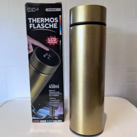 Termosas su temperatūros matuokliu