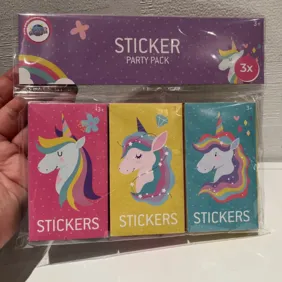 lipdukų rinkinys vienaragis