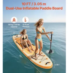 nauja Irklentė 305cm su atlošu