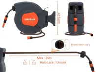 sodo žarna su rite 25metrai Grifema g301-25 su def
