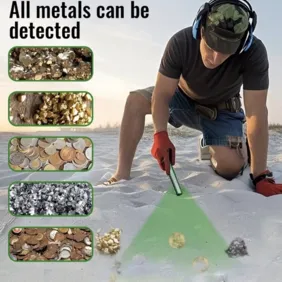Metalo detektoriaus pagalbininkas