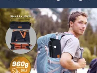 Sulankstoma kempingo kėdė - taupanti vietą iki 136