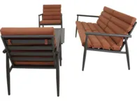 Lauko baldų komplektas „Harper olive”