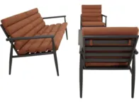 Lauko baldų komplektas „Harper olive”