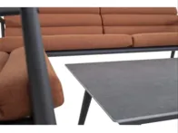 Lauko baldų komplektas „Harper olive”