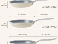 3dalių keraminių keptuvių rinkinys