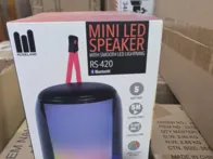 ROSELAND RS-420 Mini LED Bluetooth kolonėlės 8vnt.