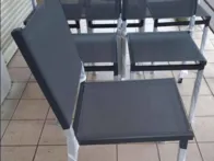 Lauko kėdės 9vnt