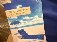 4vnt. paplūdimio kilimėlių su skėčiu