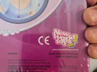 Sieninis laikrodis 25 cm Su princese 12vnt.