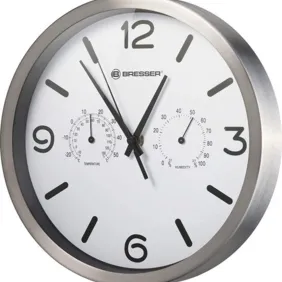 Bresser sieninis laikrodis Ø25 CM- 10vnt.