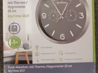 Bresser sieninis laikrodis Ø25 CM- 10vnt.
