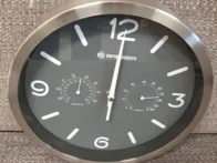 Bresser sieninis laikrodis Ø25 CM- 10vnt.