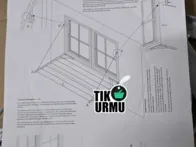 10vnt. Skalbinių džiovyklių