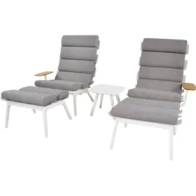 Lauko komplektas dviems Ventus White