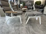 Lauko komplektas dviems Ventus White